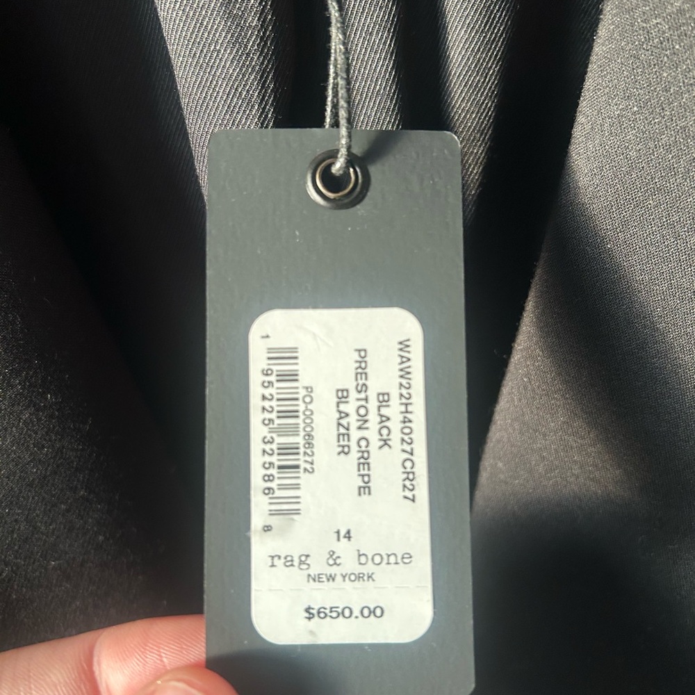 rag & bone Preston blazer nwt s14 - Picture 8 of 12